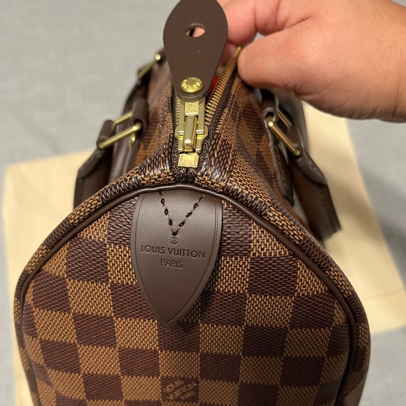 Louis Vuitton Speedy 25 in damier ebene like new condition! - Picture 8 of 9